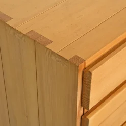 Pamono Elm Chest of Drawers from Maison Regain, France, 1970s> Dressers, Commodes & Chests