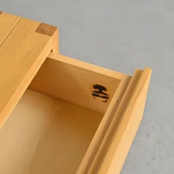 Pamono Elm Chest of Drawers from Maison Regain, France, 1970s><noscript><img width=
