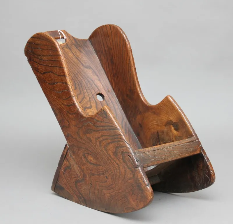 Outlet Pamono Elm Children’s Rocking Chair, 1780s