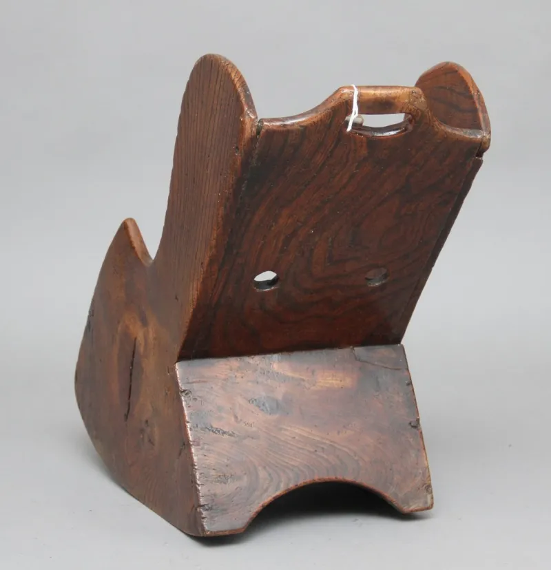 Outlet Pamono Elm Children’s Rocking Chair, 1780s
