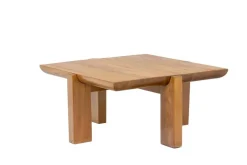 Pamono Elm Coffee Table by Luigi Gorgoni for Roche Bobois, 1980s> Coffee & Side Tables