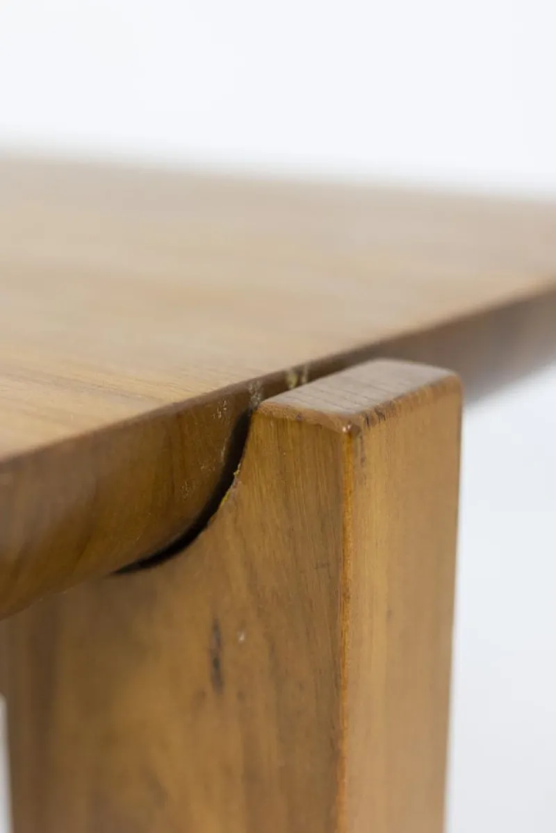 Pamono Elm Coffee Table by Luigi Gorgoni for Roche Bobois, 1980s> Coffee & Side Tables
