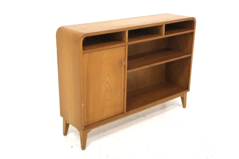 Pamono Elm Console, Sweden, 1940s> Console Tables