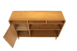 Pamono Elm Console, Sweden, 1940s><noscript><img width=