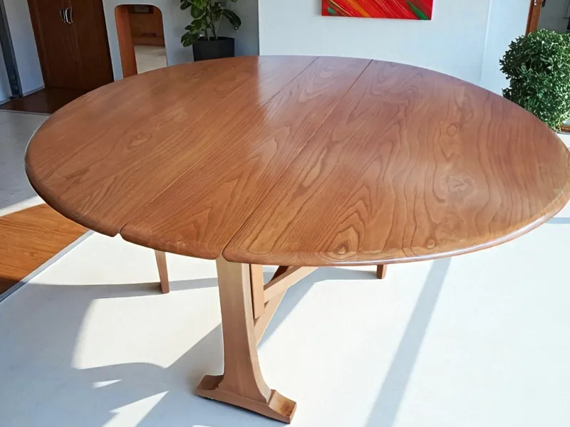 Online Pamono Elm Gate Leg Drop Leaf Dining Table by Lucian Ercolani for Ercol, 1960s