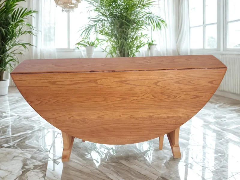 Online Pamono Elm Gate Leg Drop Leaf Dining Table by Lucian Ercolani for Ercol, 1960s