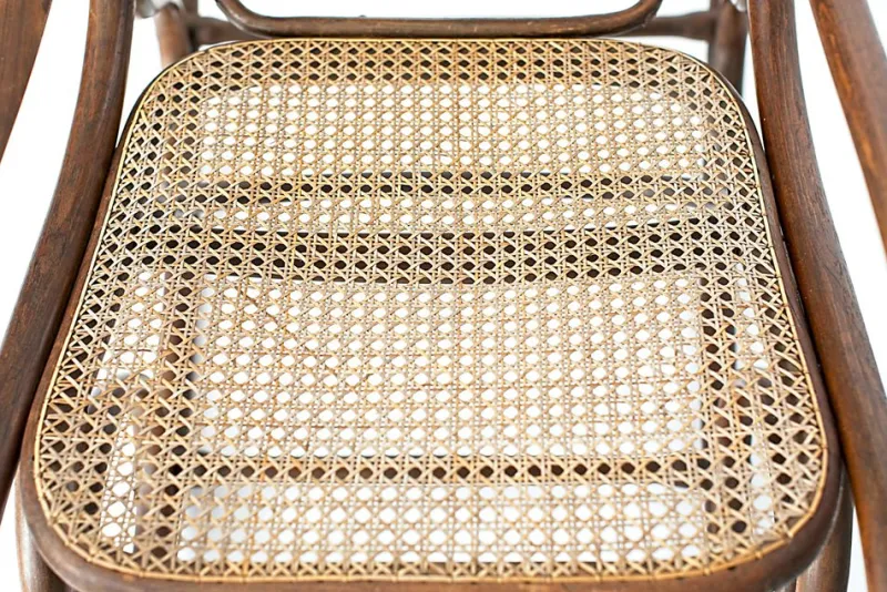 Pamono Embossed Rocking Chair by Michael Thonet, 1920s> Rocking Chairs