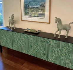 Pamono Emerald Four Door Loop Sideboard by Coucou Manou><noscript><img width=