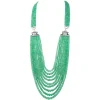 Pamono Emeralds, Onyx, Diamonds and White Gold Necklace> Necklaces