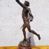 Pamono Emile Picault, Victoria, Bronze Sculpture, Late 19th Century