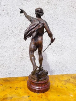 Pamono Emile Picault, Victoria, Bronze Sculpture, Late 19th Century