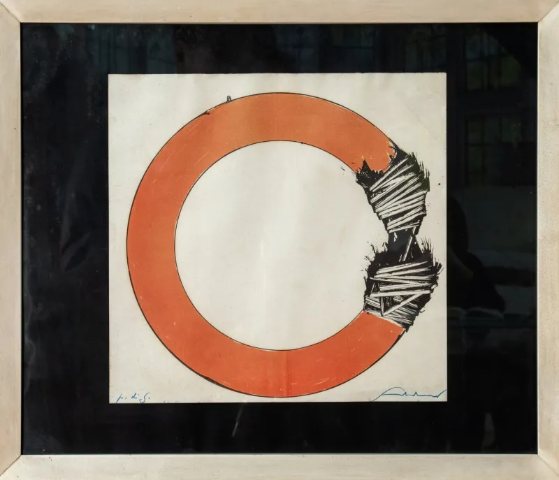 Discount Pamono Emilio Scanavino, Composition, 1960s, Original Etching