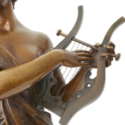 Pamono Emmanuel Villanis, Sappho, 1890s-1910s, Bronze><noscript><img width=