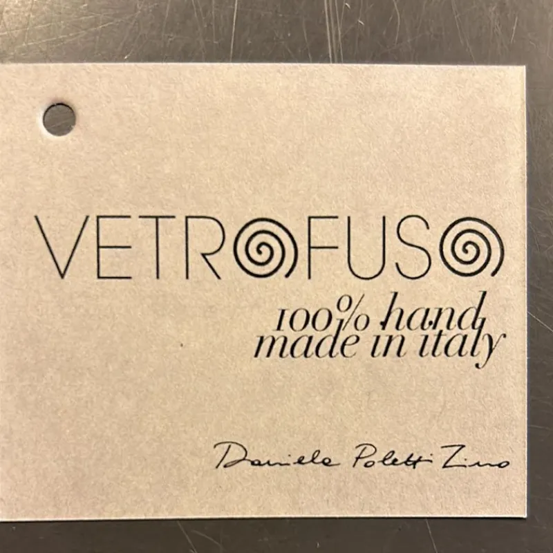 Pamono Empatty-Festive Dish in Murano Melted Glass by Vetrofuso Di Daniela Poletti> Tabletop
