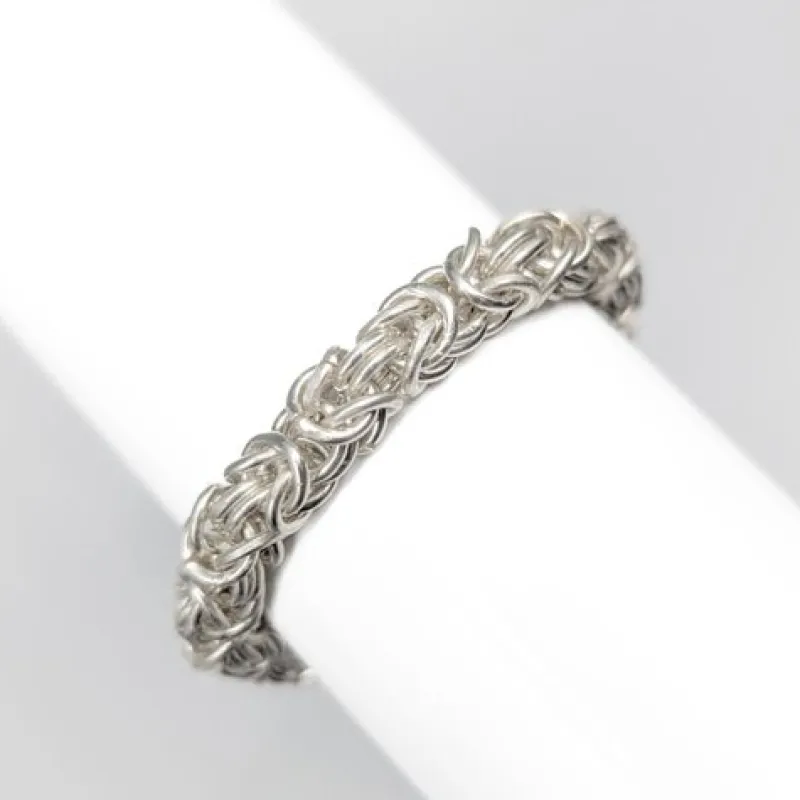 Pamono Emperor Bracelet in Silver> Bracelets