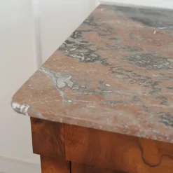 Best Pamono Empire Biedermeier Chest of Drawers with Marble