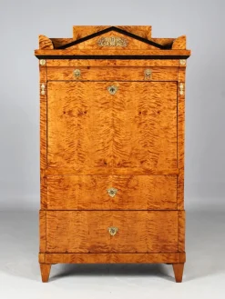 Pamono Empire Birch Secretary, 1820s> Secretaires