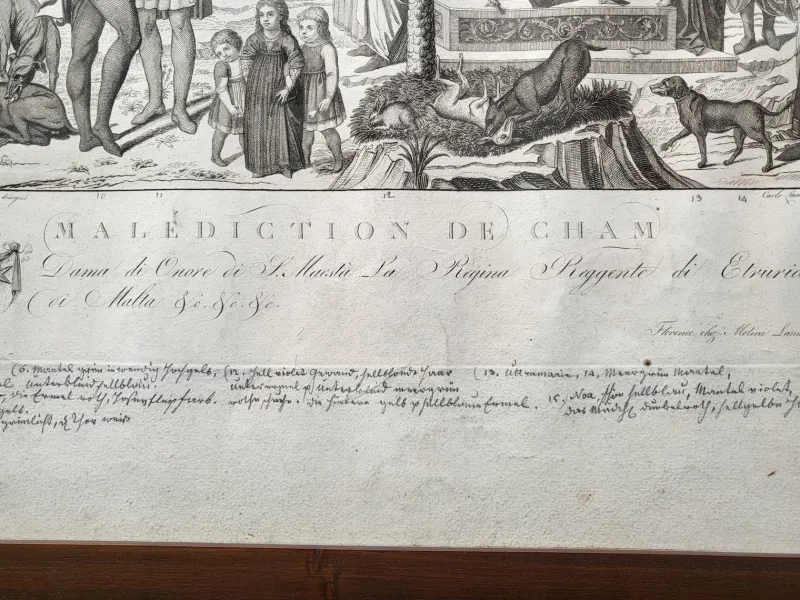 Pamono Empire Camposanto of Pisa Engravings by Lasinio for Molini Landi & Cie, Set of 2> Wall Decor