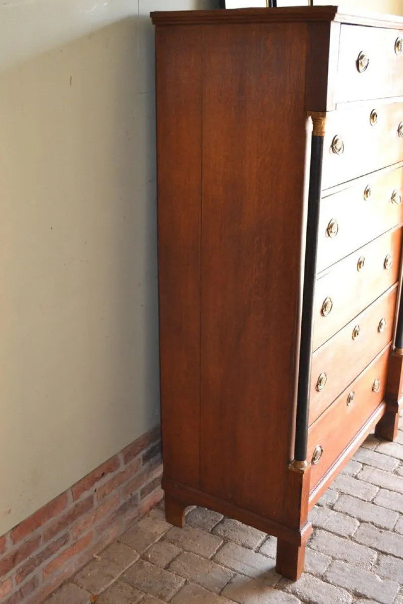 Pamono Empire Chiffoniere in Oak> Dressers, Commodes & Chests