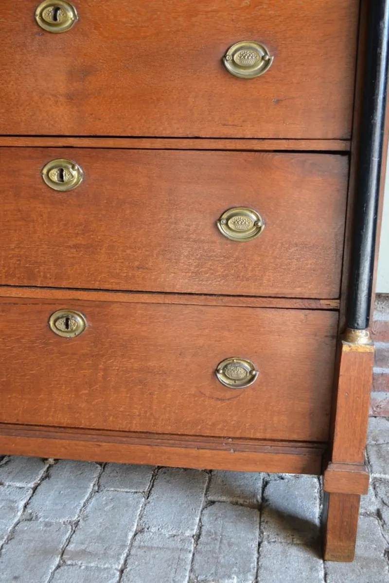 Pamono Empire Chiffoniere in Oak> Dressers, Commodes & Chests