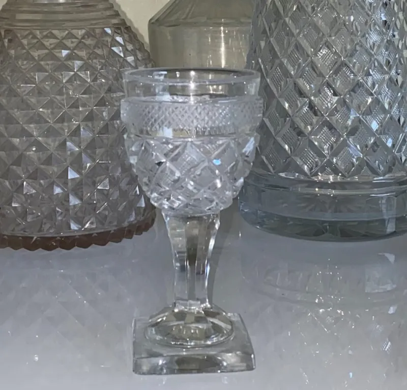 Pamono Empire Cut Crystal & Glass Set from Sainte Anne Crystal Factory, Belgium, 19th Century, Set of 175> Glassware