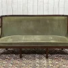 New Pamono Empire Mahogany Bench, 19th Century