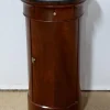 Pamono Empire Mahogany Bramble Veneer Stool> Pedestals And Columns