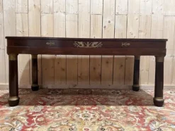 Sale Pamono Empire Mahogany Bureau Plat