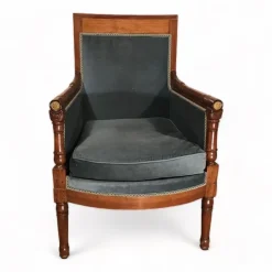 Pamono Empire Salon Suite in the style of Jacob Desmalter, France, 1810s, Set of 6><noscript><img width=