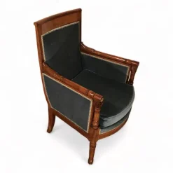 Pamono Empire Salon Suite in the style of Jacob Desmalter, France, 1810s, Set of 6><noscript><img width=