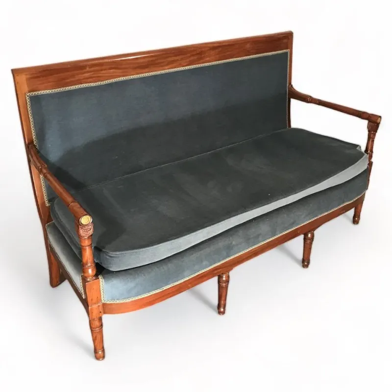 Pamono Empire Salon Suite in the style of Jacob Desmalter, France, 1810s, Set of 6> Living Room Sets