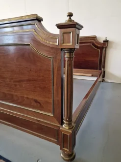 New Pamono Empire Style Bed in Mahogany