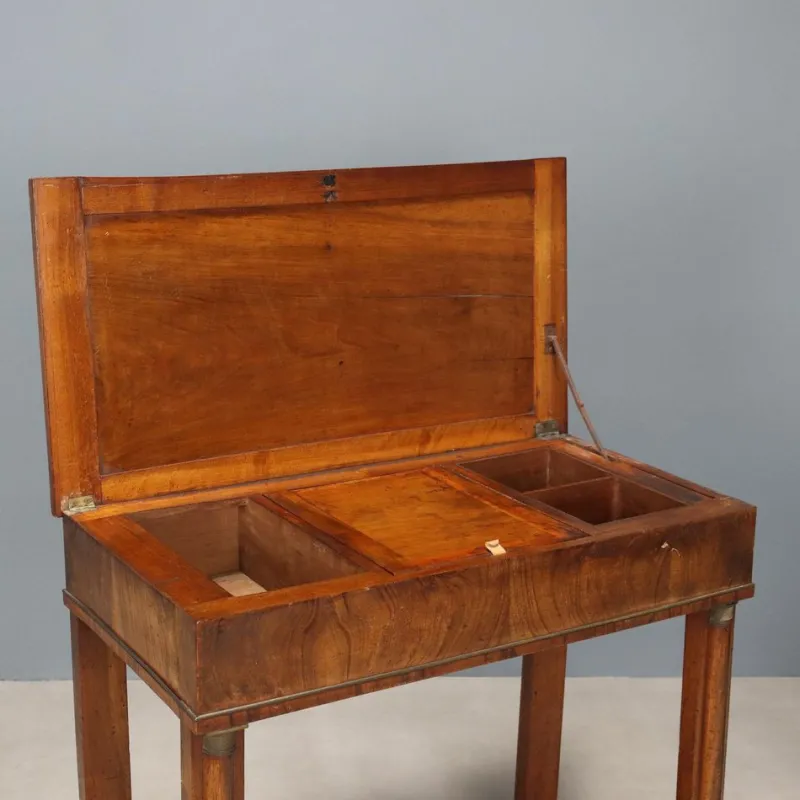 Pamono Empire Style Desk and Chair, Set of 2