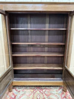 Outlet Pamono Empire Style Display Cabinet in Mahogany