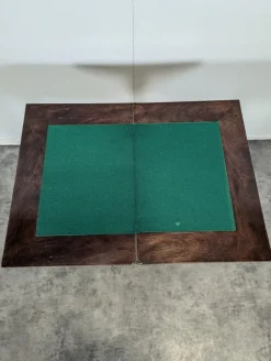 Pamono Empire Style Game Table in Mahogany><noscript><img width=