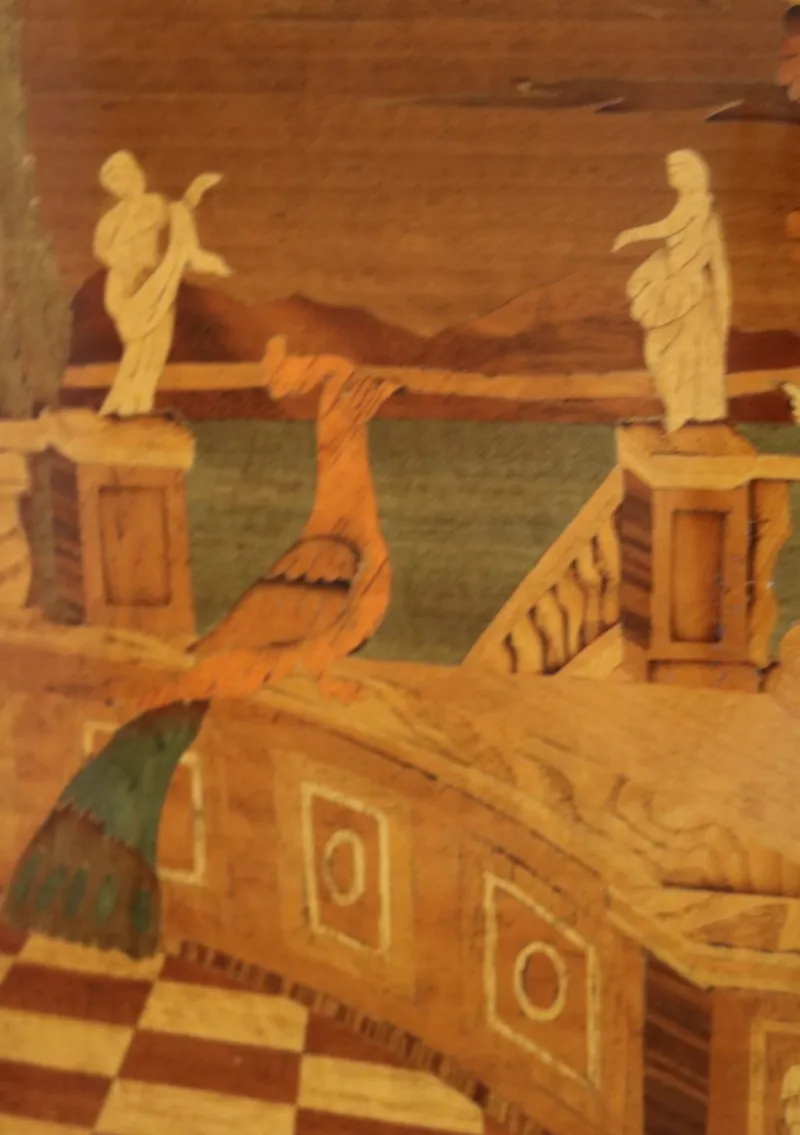 Outlet Pamono Empire Style Inlaid Secretaire, 1990s