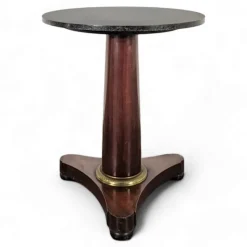Clearance Pamono Empire Style Mahogany Pedestal Table