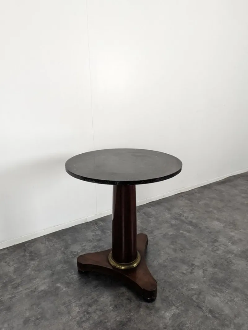 Clearance Pamono Empire Style Mahogany Pedestal Table