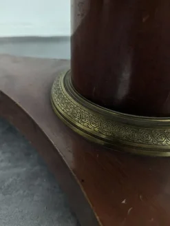 Clearance Pamono Empire Style Mahogany Pedestal Table