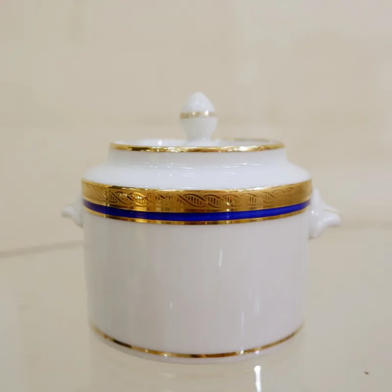 Pamono Empire Style Porcelain Tea Set by Richard Ginori, Set of 43> Coffee & Tea Service