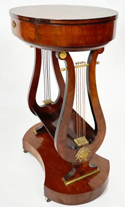 Pamono Empire Worktable by Jean Joseph Chapuis, 1810> Worktables & Workbenches