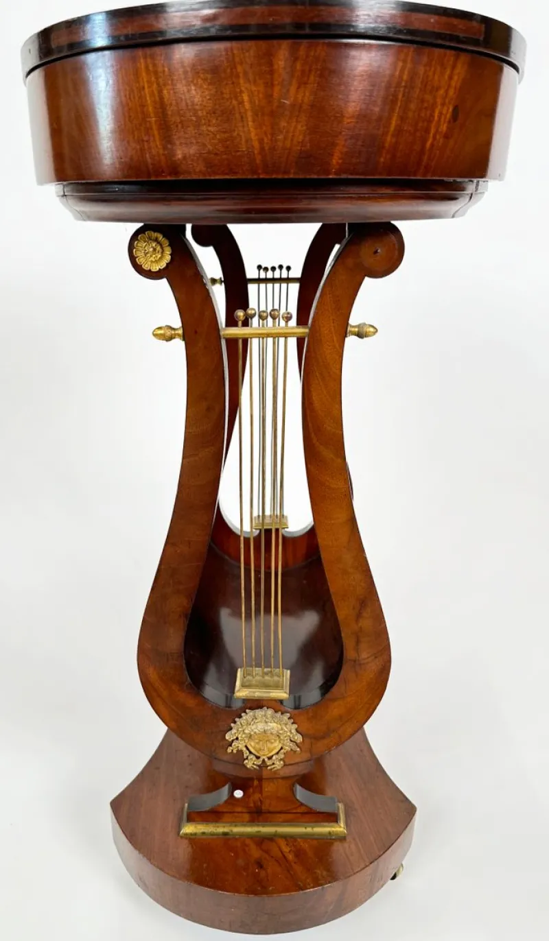 Pamono Empire Worktable by Jean Joseph Chapuis, 1810> Worktables & Workbenches