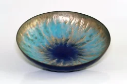Clearance Pamono Enamel Bowl by Paolo De Poli, 1960s