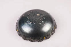 Pamono Enameled Copper Bowl by Studio Cellini Pesaro, Italy><noscript><img width=