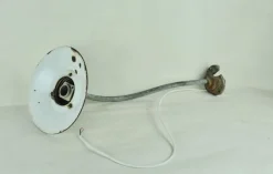 Clearance Pamono Enameled Metal Garden Light, 1940s