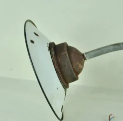 Clearance Pamono Enameled Metal Garden Light, 1940s