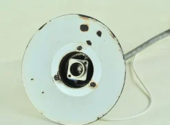 Clearance Pamono Enameled Metal Garden Light, 1940s