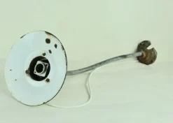 Clearance Pamono Enameled Metal Garden Light, 1940s