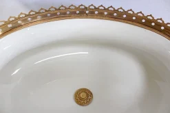 Online Pamono Enamelled Porcelain Planter, Late 19th-Century
