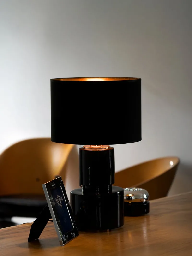 Pamono Encre Noire Lamp by Eric Willemart> Table Lamps|Table Lamps
